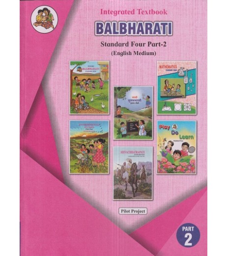 Integrated Textbook Balbharti Std 4 Part 2| English Medium|Maharashtra State Board